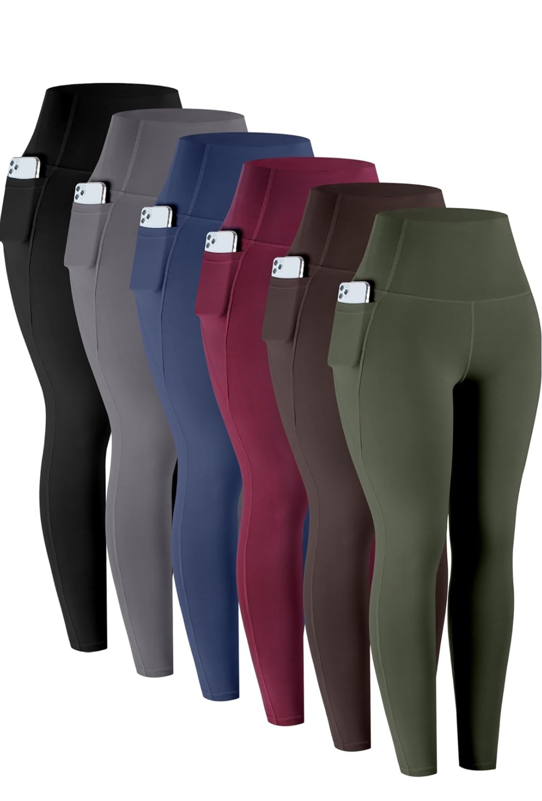 High Waisted Leggings with Pockets